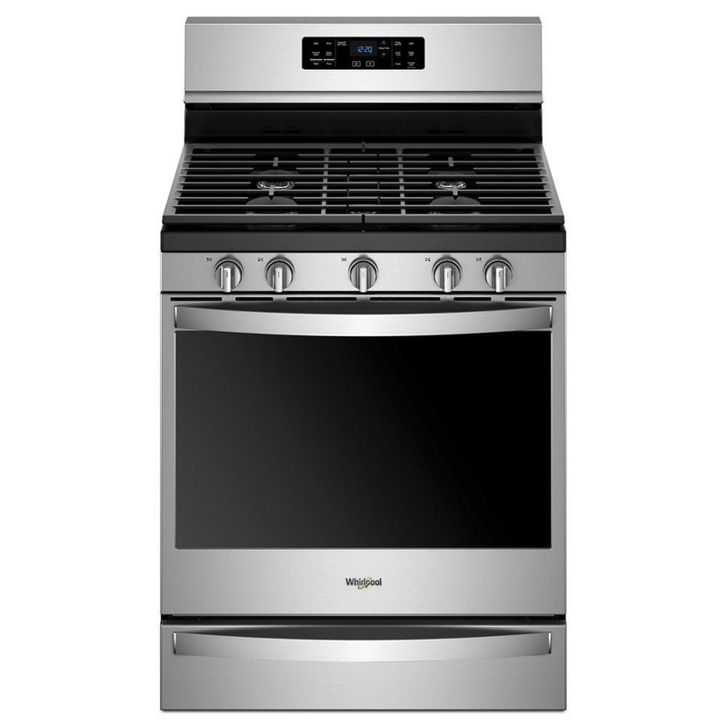 Whirlpool 5.8 cu. ft. Freestanding Gas Range with Frozen Bake Technology