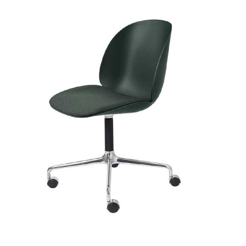 Beetle Meeting Chair 4-Star Base with Castors – Seat Upholstered