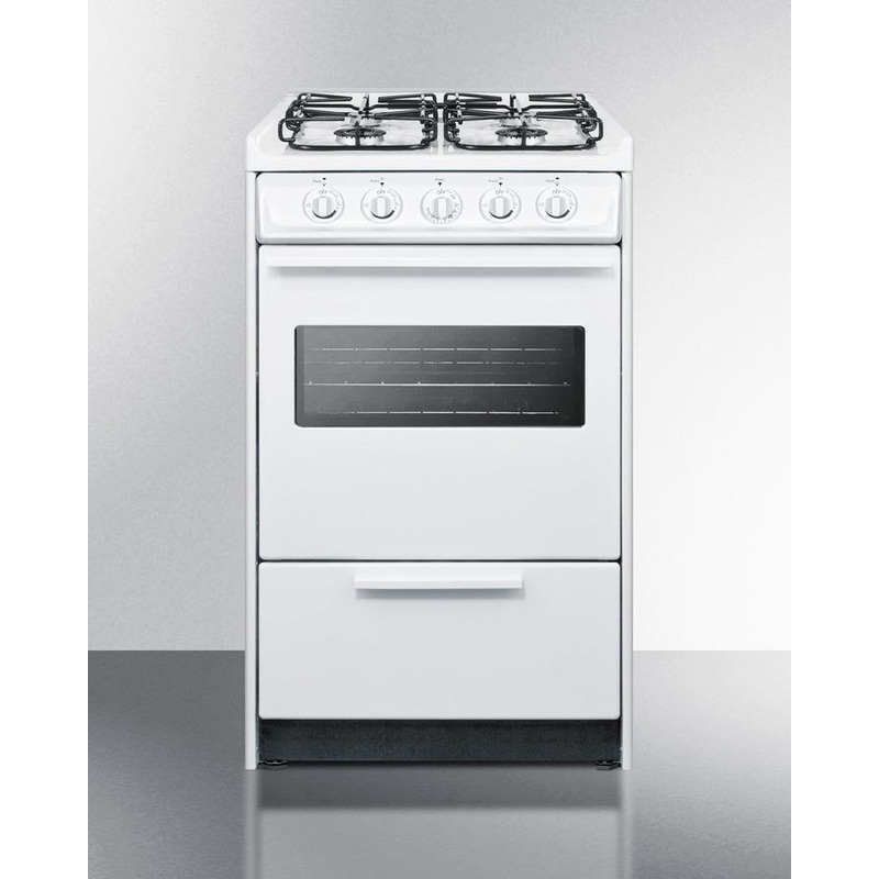 Summit WTM1107RSW 20″ Wide Gas Range