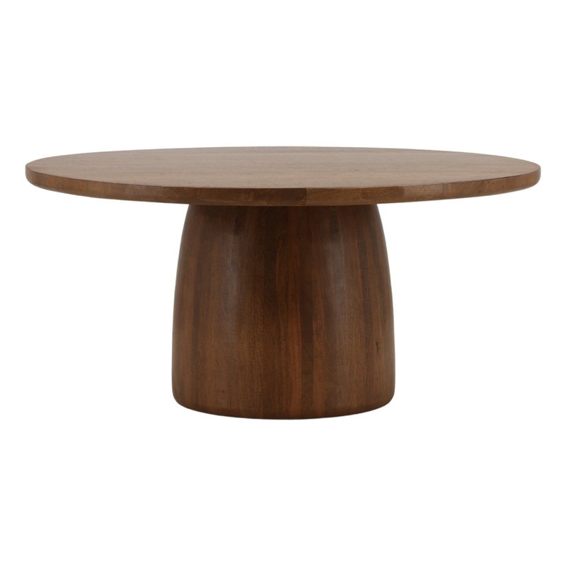 Timeless Solid Wood Farmhouse Dining Table