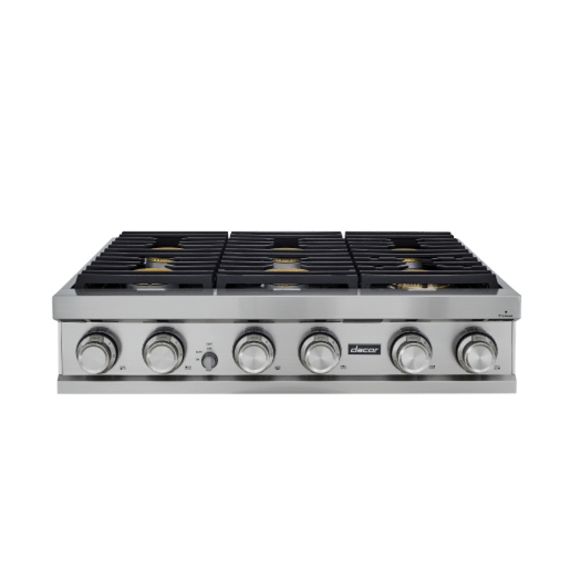 Dacor DTT36M876PS 36″ Rangetop, Stainless Steel, Liquid Propane