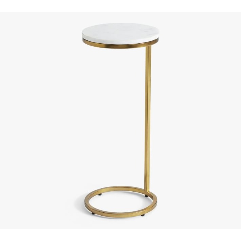 Delaney Round Marble C Table