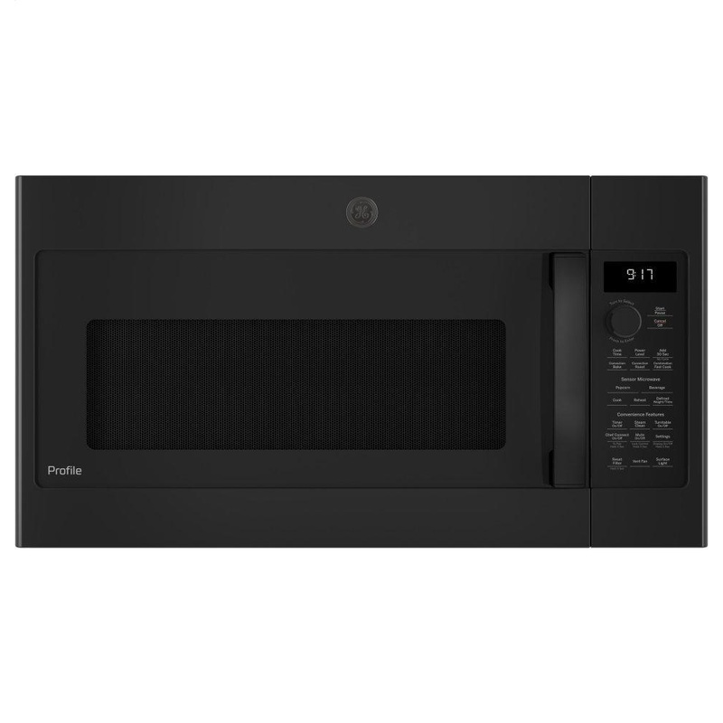 Ge Appliances PVM9179DRBB Ge Profile 1.7 Cu. Ft. Convection Over-The-Range Microwave Oven