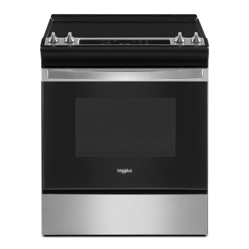 Whirlpool WEE515S0LS 4.8 Cu. Ft. Whirlpool Electric Range with Frozen Bake Technology