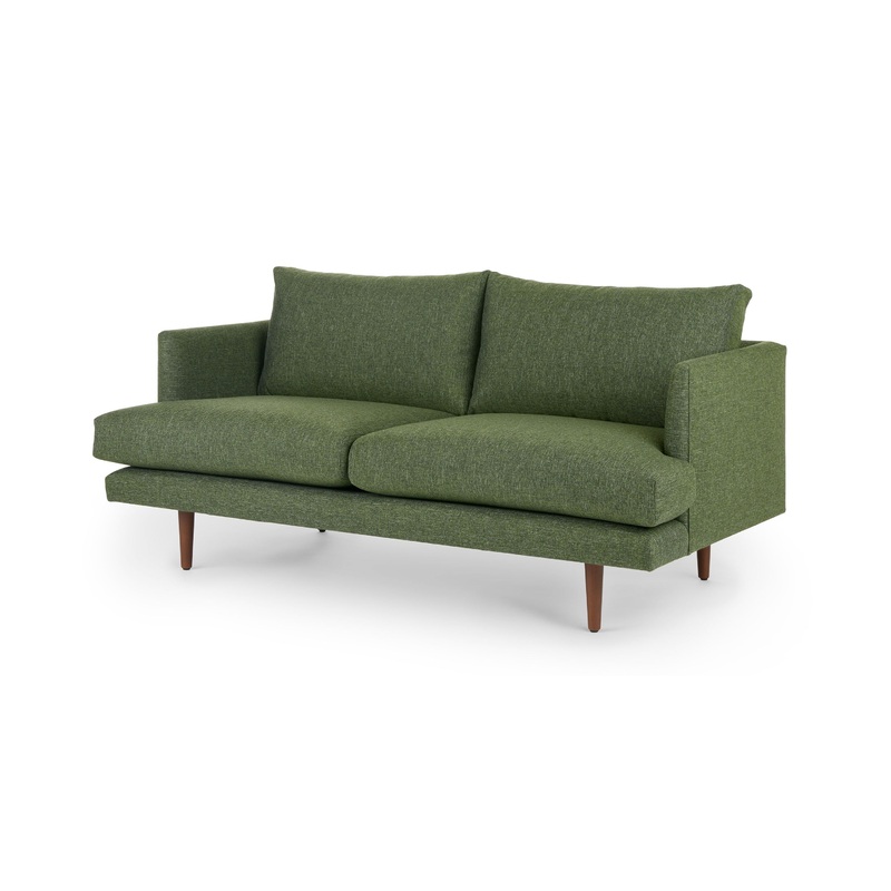 Burrard Forest Green Loveseat