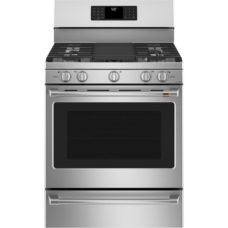 Caf(eback) 30″ Smart Free-Standing Gas Range with Convection