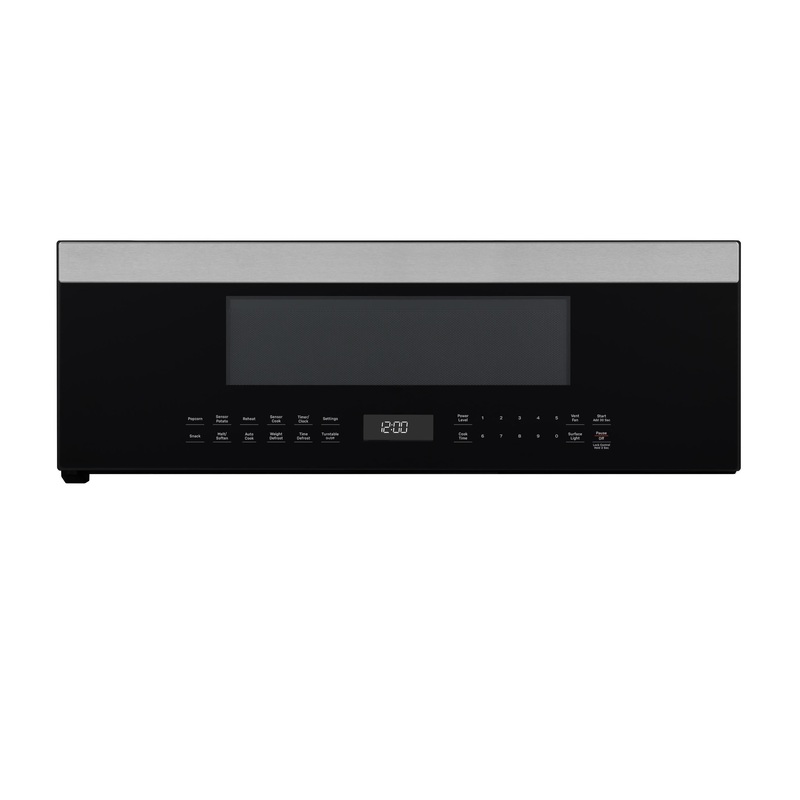 Ge Appliances UVM9125STSS 1.2 Cu. Ft. Over-the-Range Low Profile Sensor Microwave Oven