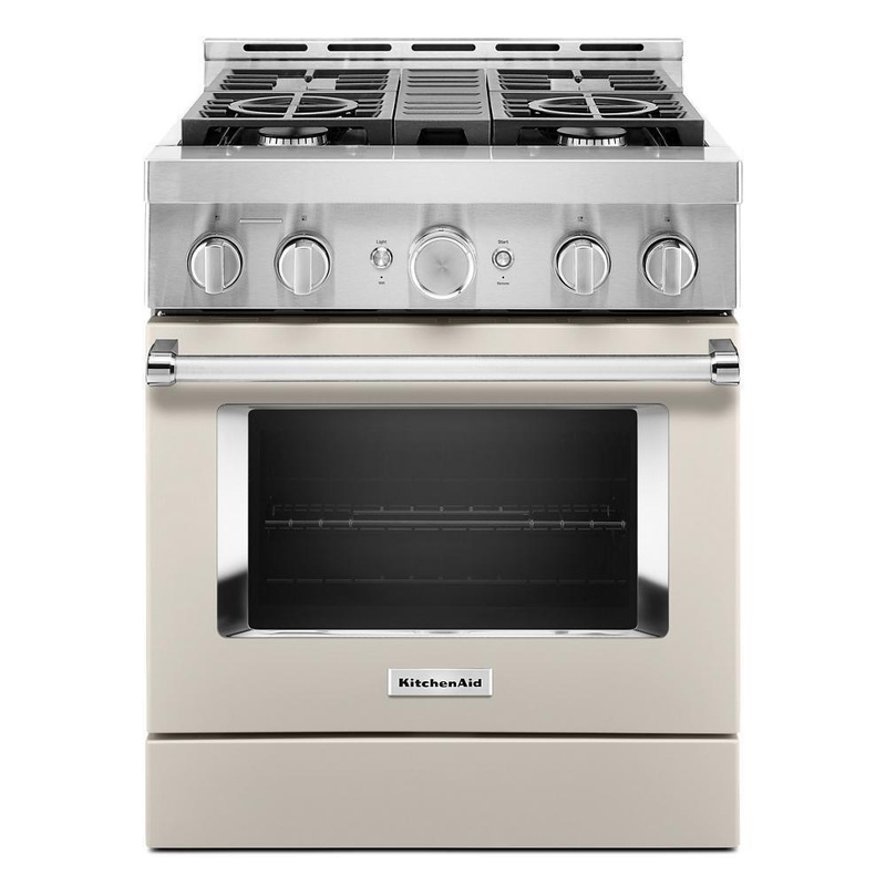 KFGC500JMH KitchenAid 30” Smart Commercial-Style Gas Range with 4 Burners