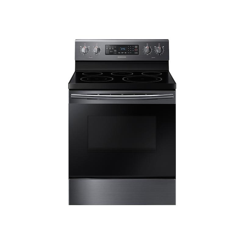 Samsung NE59M4320SG 5.9 cu. ft. Freestanding Electric Range with Convection in Black Stainless Steel