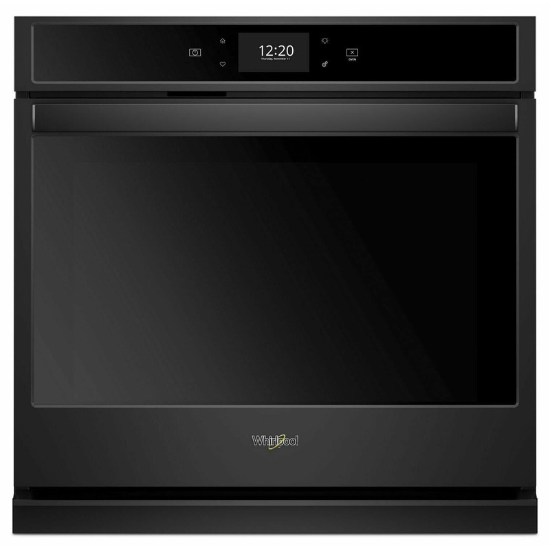 Whirlpool WOS72EC7HB 4.3 cu. ft. Smart Single Wall Oven with True Convection Cooking – Black