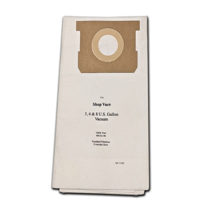 Shop-Vac 5-8 Gallon Vacuum Bags – 3 Pack