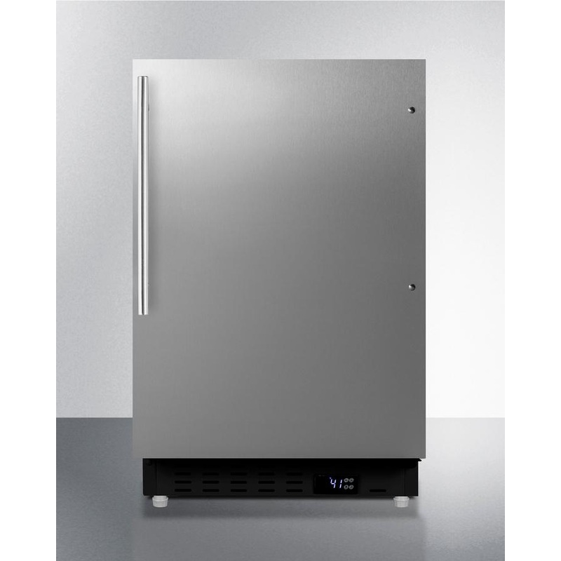 Summit ALR47BSSHV 21″ Wide Built-in All-refrigerator, ADA Compliant