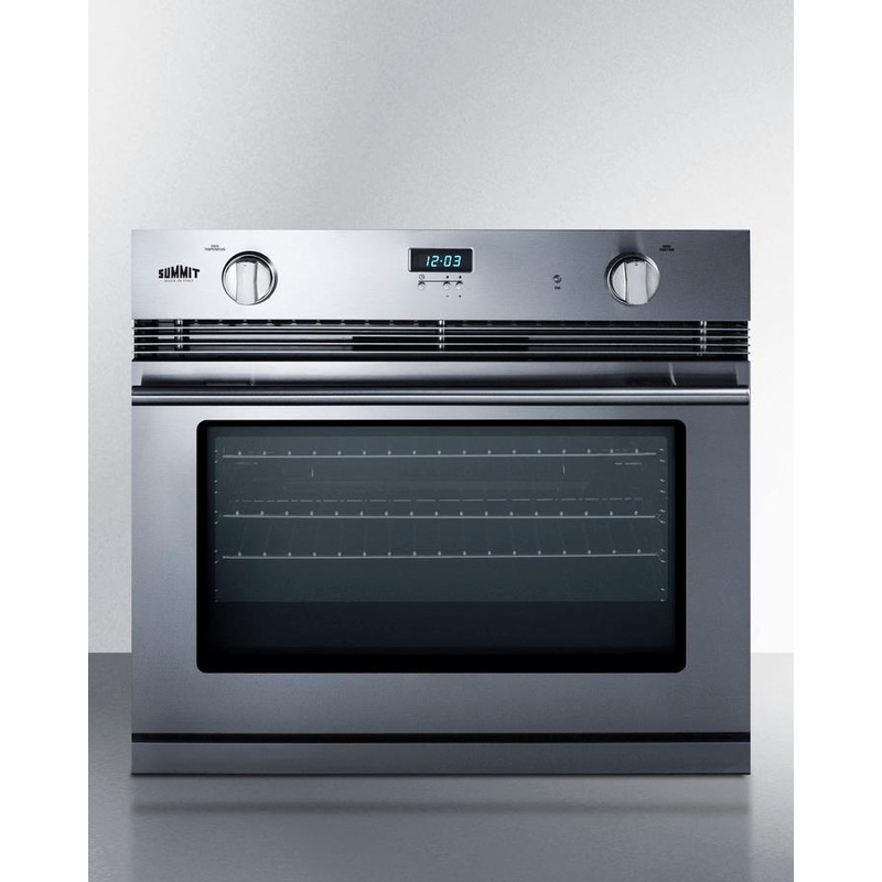 Summit SGWOGD30 30″ Wide Gas Wall Oven