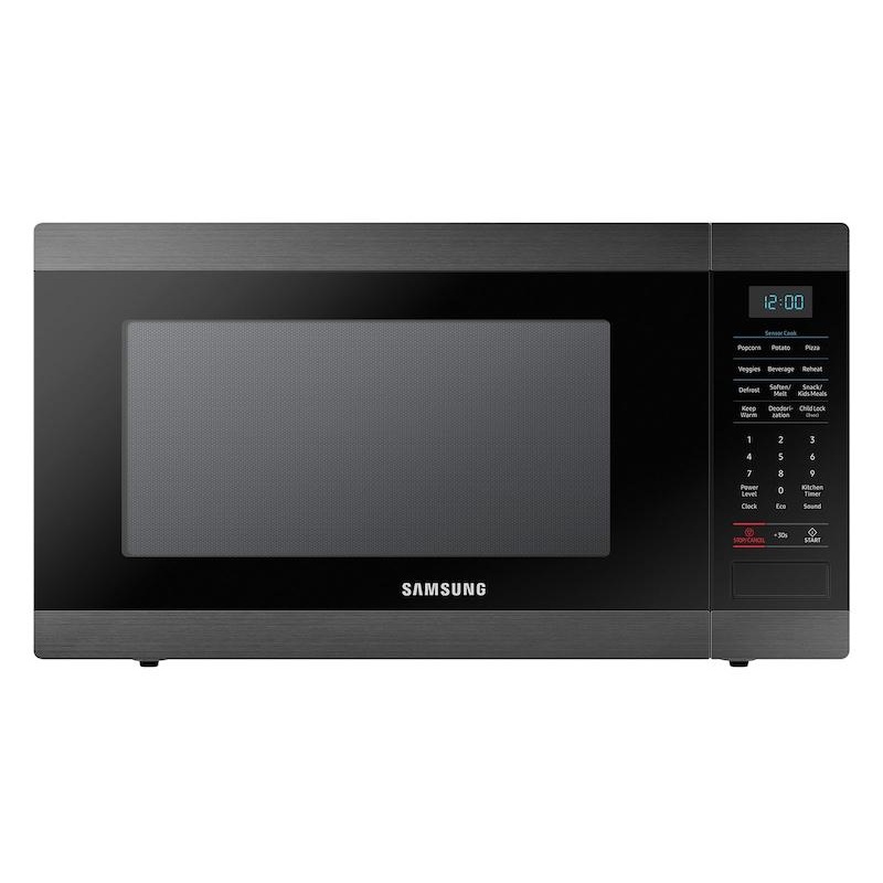1.9 cu. ft. Countertop Microwave with Sensor Cooking in Fingerprint Resistant Black Stainless Steel