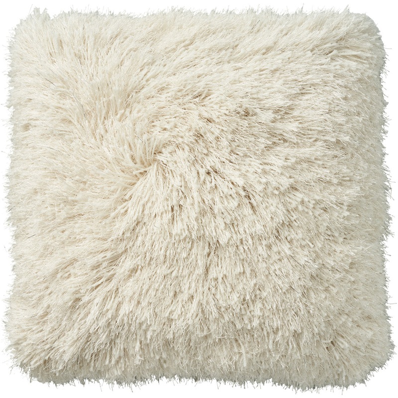 Amira Square Pillow Cover & Insert Kelly Clarkson Home Color: Light Cream Size: 20″ x 20″