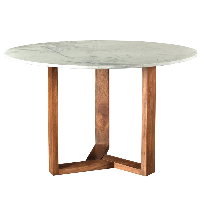 Nature’s Gourmet Gathering Table – Satwaria Marble Dining Set