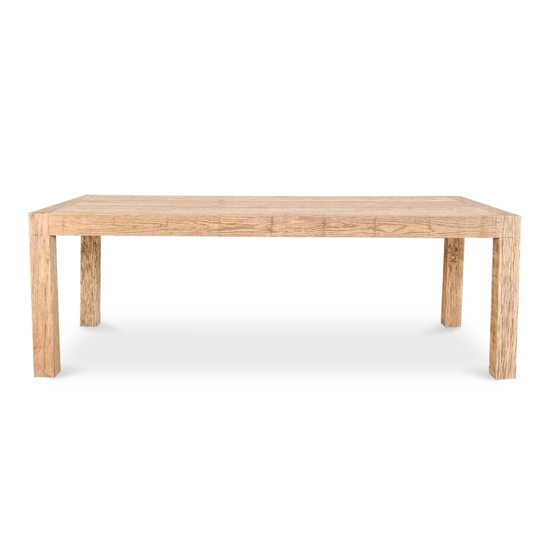 Rustic Reclaim Dining Table: Modern Oak Masterpiece