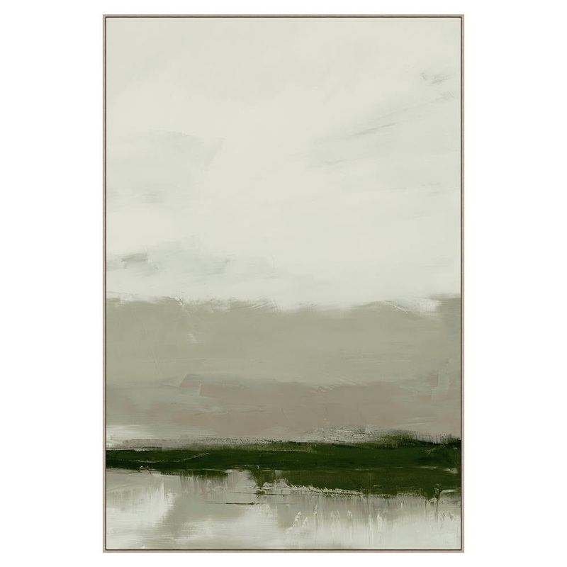 Serenity Modern Classic Green Abstract