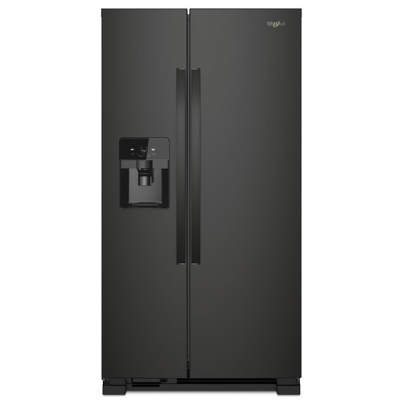 Whirlpool WRS555SIHB 36-inch Wide Side-by-Side Refrigerator – 25 cu. ft.