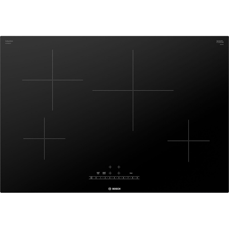 Bosch NIT5060UC 500 Series, Induction hob, 30”, surface mount without frame
