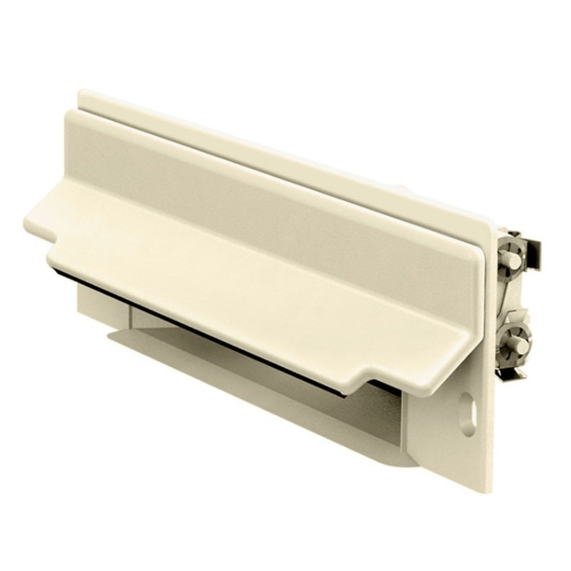 Central Vacuum CanSweep Baseboard Inlet Almond Ivory