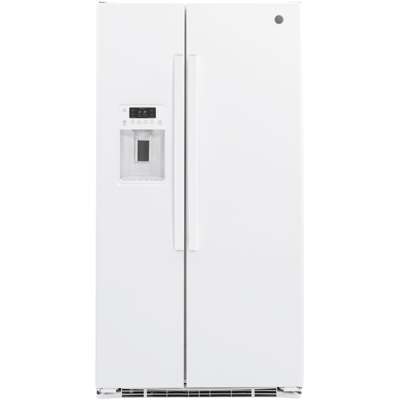 GZS22DGJWW GE 21.9 Cu. Ft. Counter-Depth Side-By-Side Refrigerator