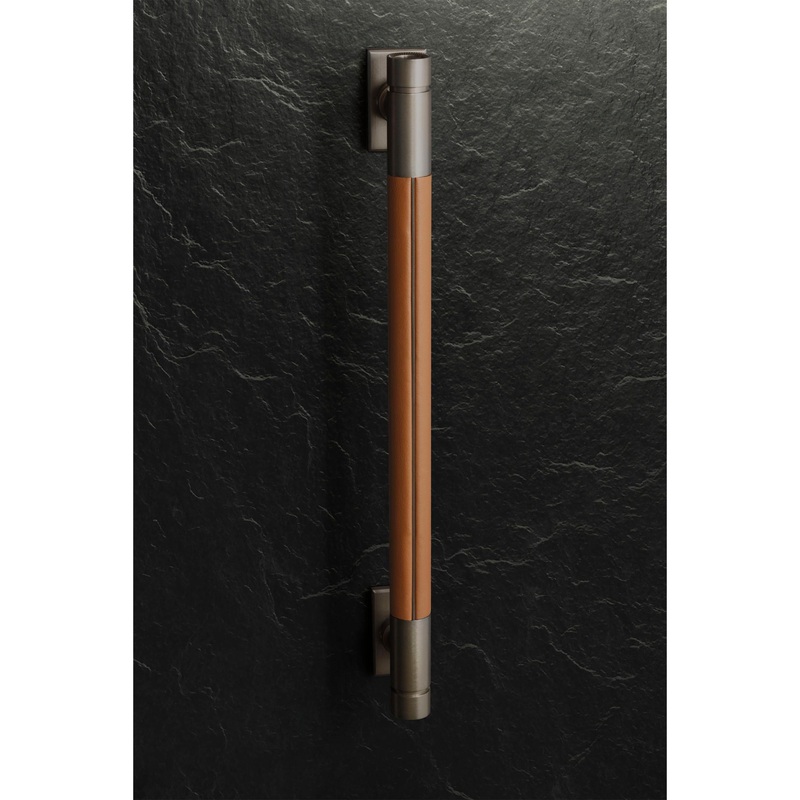 Monogram ZKSP1H1TVT1 Monogram Column Handle Kit Titanium Designer Collection