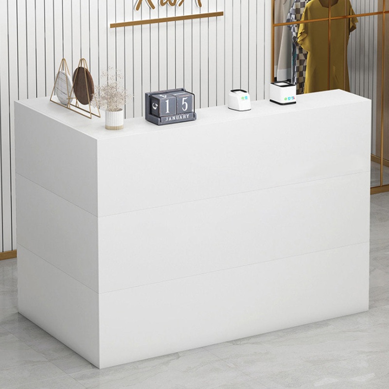 Wood Reception Desk Wade Logan
