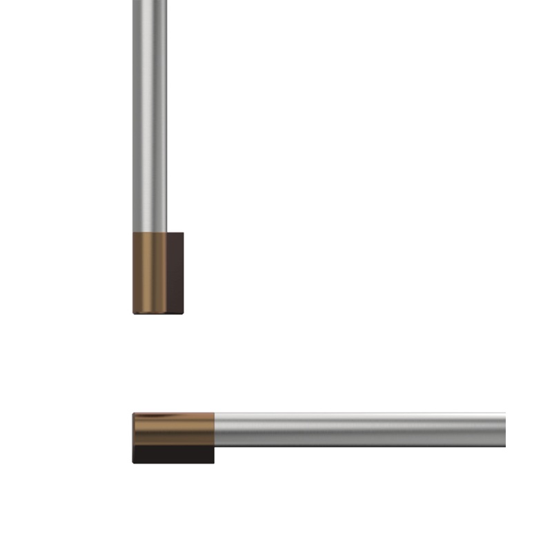 Fisher & Paykel AHP3RD2484WDC Professional Round Flush Handle Kit For Integrated Refrigerator Freezer, 24″