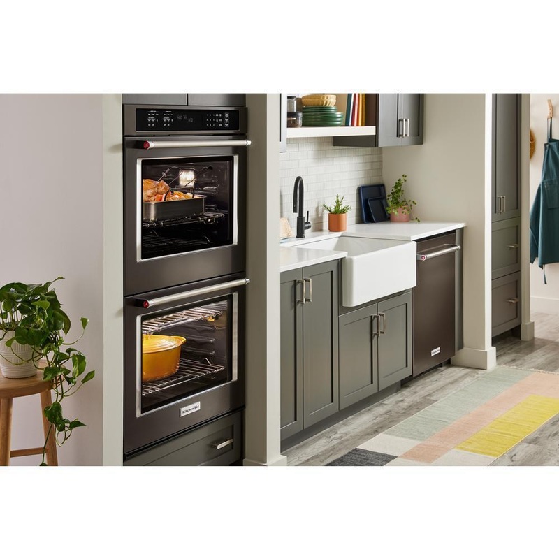KOED527PBS KitchenAid 27″ Double Wall Ovens with Air Fry Mode