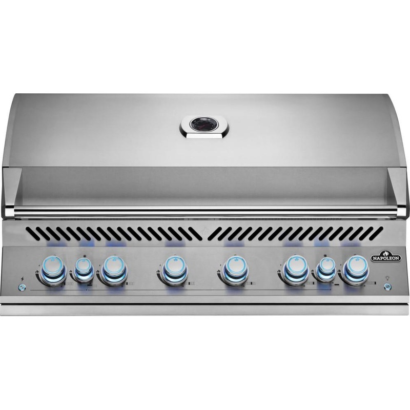 Napoleon Bbq BIG44RBPSS1 Built-In 700 Series 44 with Dual Infrared Rear Burners , Propane, Stainless Steel