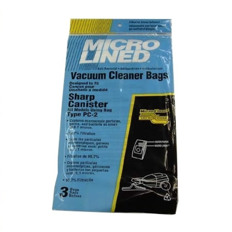 Sharp PC2 Vacuum Cleaner Bags 5 Pack Generic