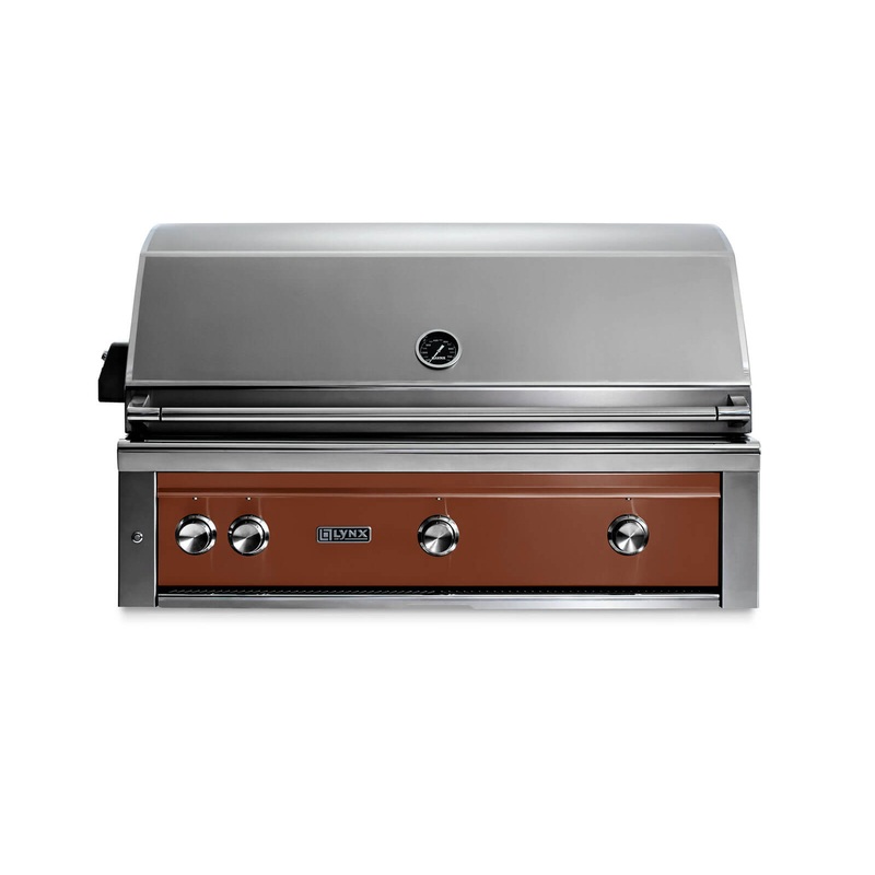 Lynx L42TRSING 42″ Built-In Grill – 1 Trident W/ Rotisserie – Sierra
