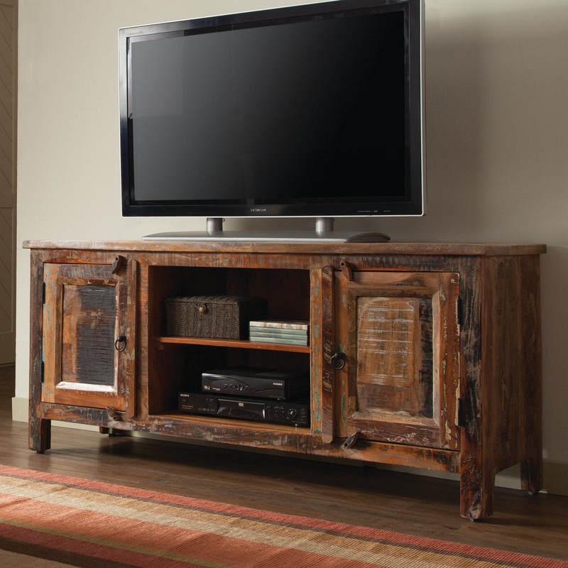 Zachariah 2-door TV Console World Menagerie