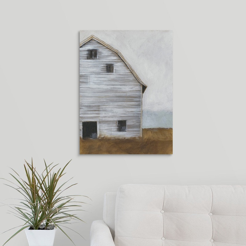 Abandoned Barn I’ Painting on Canvas One Allium Way Size: 24″ H x 18″ W x 1.25″ D Format: Wrapped Canvas