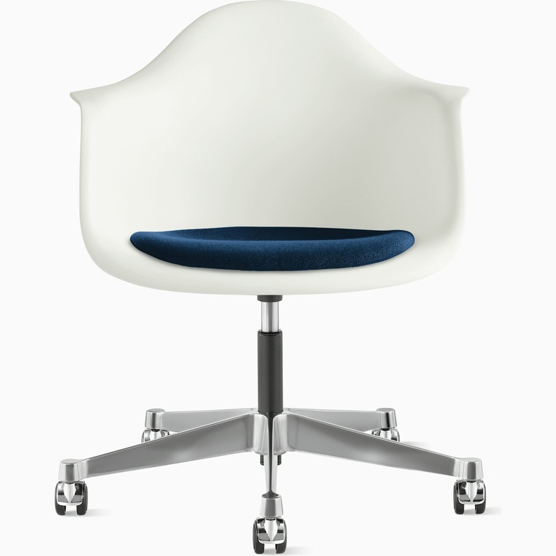 Eames Molded Task Armchair with Seat Pad