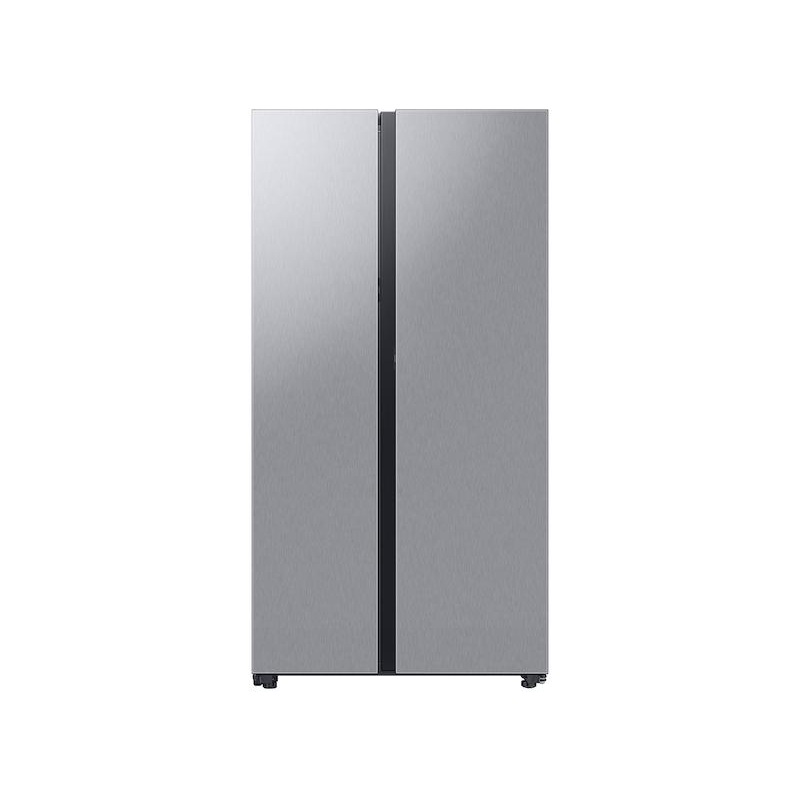 Samsung RS23CB7600QLAA Bespoke Counter Depth Side-by-Side 23 cu. ft. Refrigerator with Beverage Center in Stainless Steel