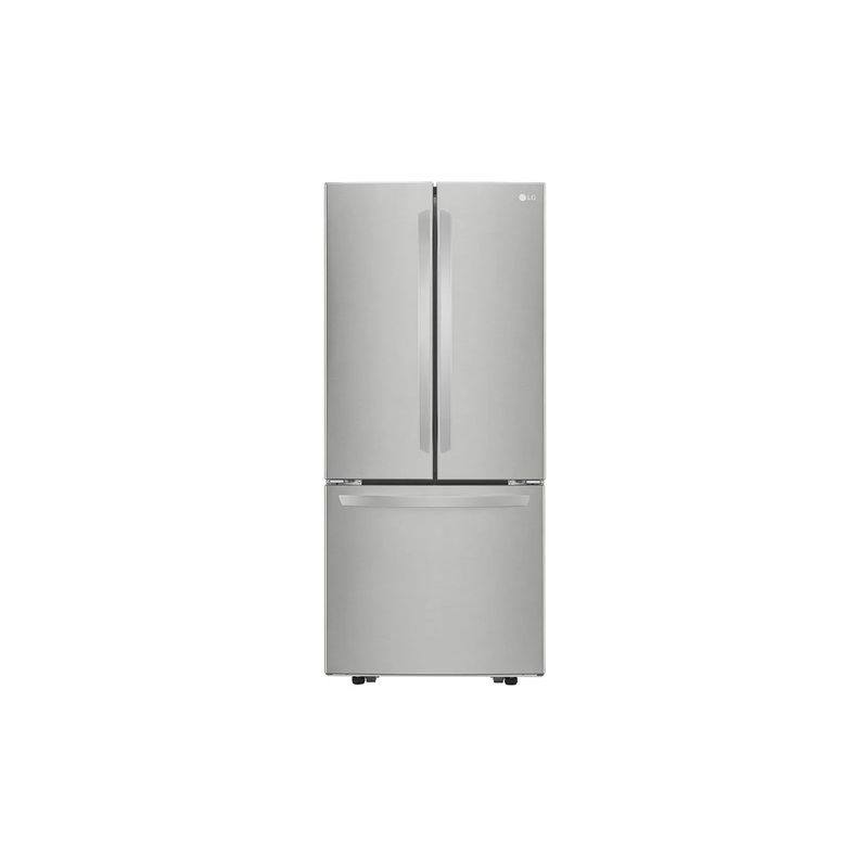 Lg LFCS22520S 22 cu. ft. 30-inch Wide French Door Refrigerator – Stainless Steel