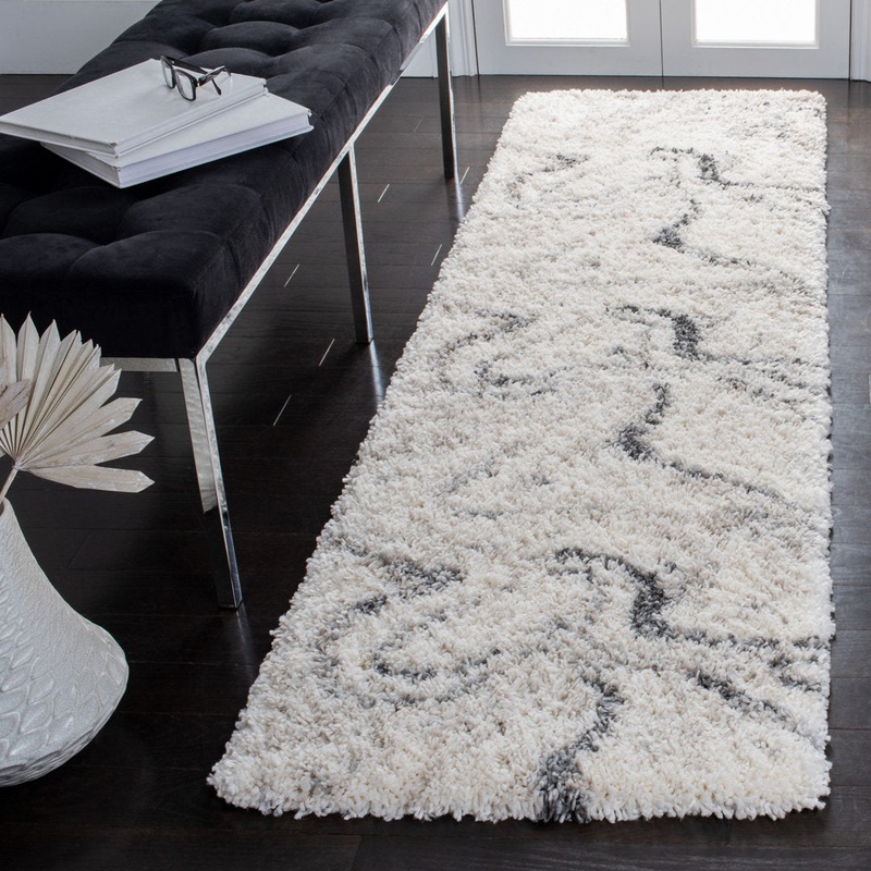 Speight Abstract Ivory/Gray Area Rug Willa Arlo Interiors Rug Size: Runner 2’3″ x 16′