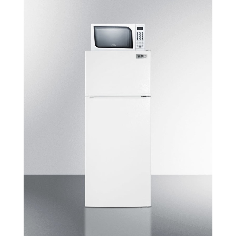 Summit MRF1118W Microwave/Refrigerator-Freezer Combination