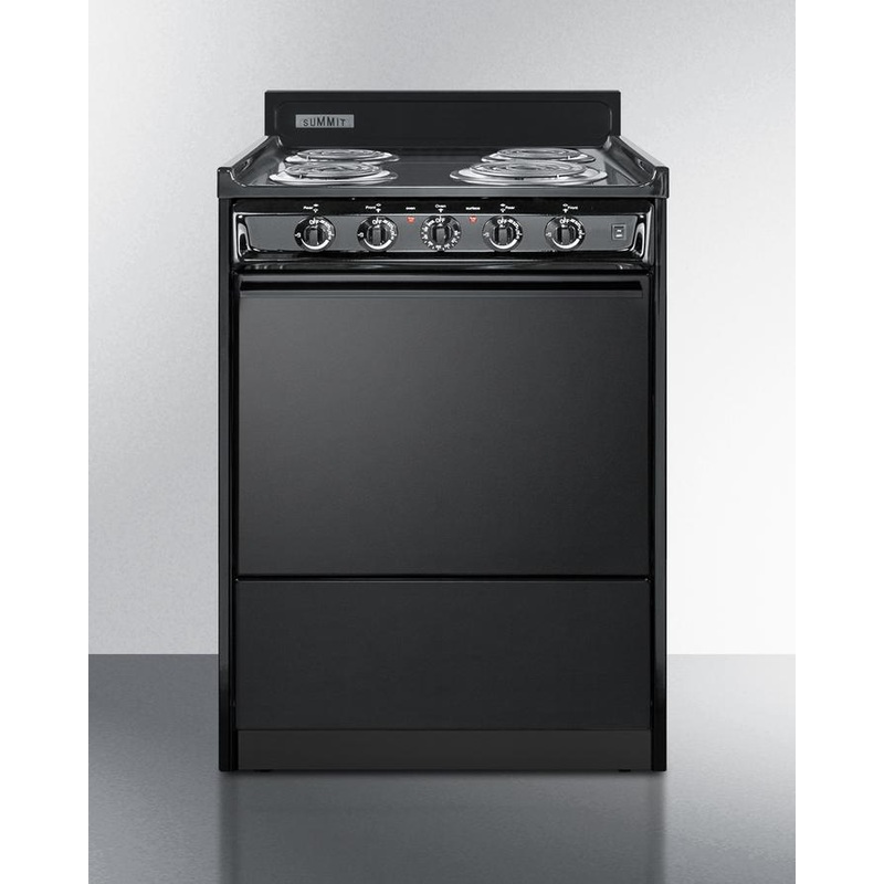 Summit TEM610C 24″ Wide Electric Coil Range