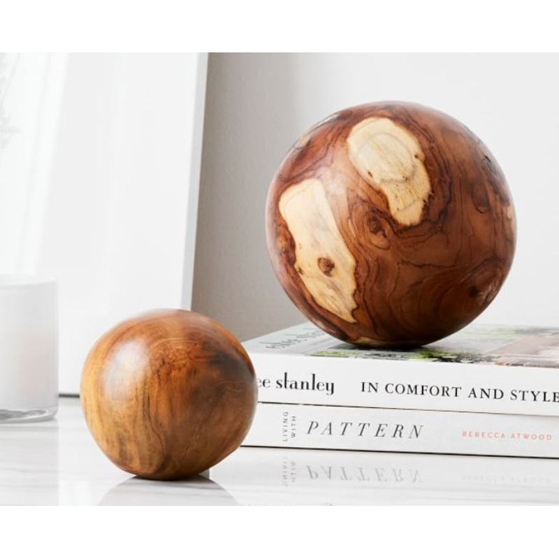 Teak Root Ball Decor – Small