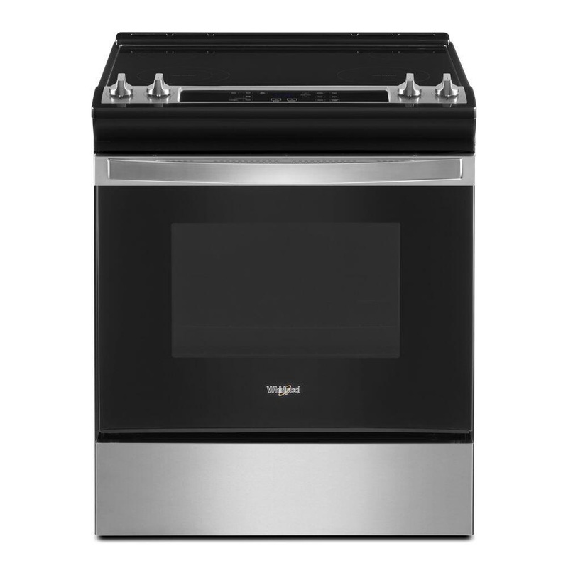 Whirlpool WEE515SALS Whirlpool 34″ Tall Range With Self Clean Oven Cycle