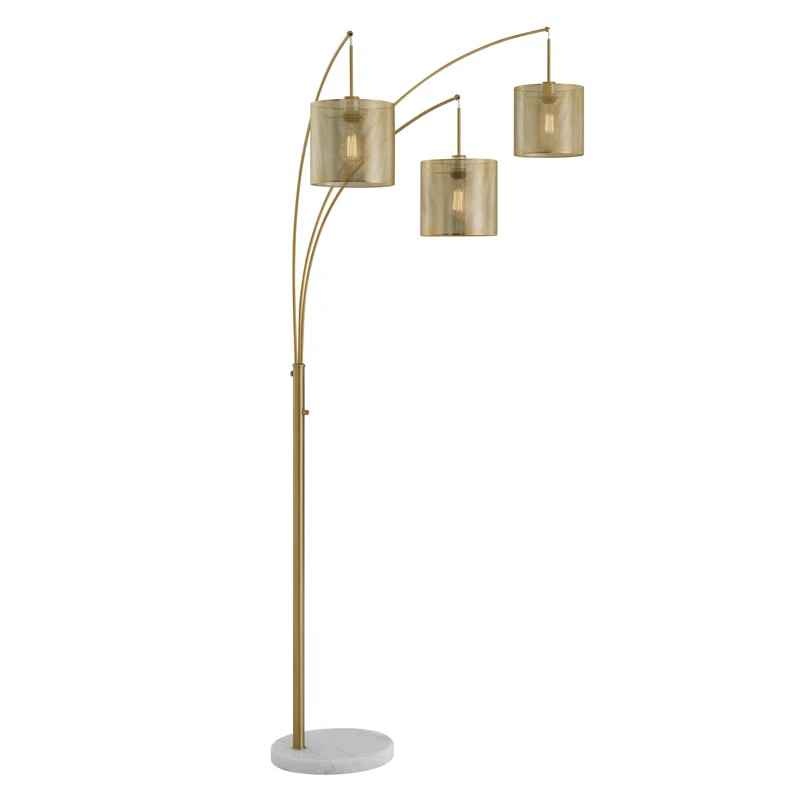 Antique Brass Arched Floor Lamp