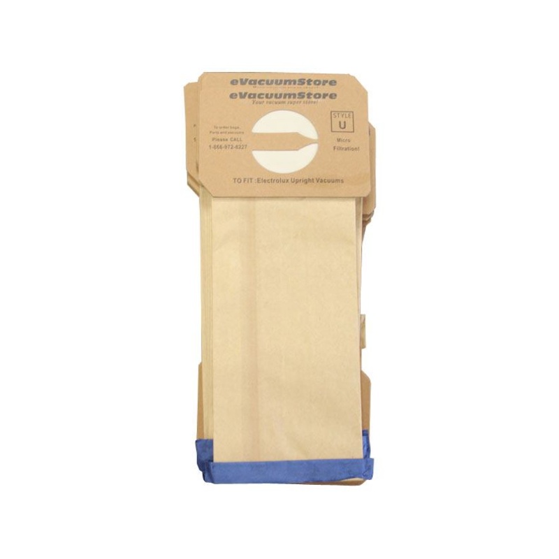 Electrolux 50 Pack Generic Upright Vacuum Bags Style U