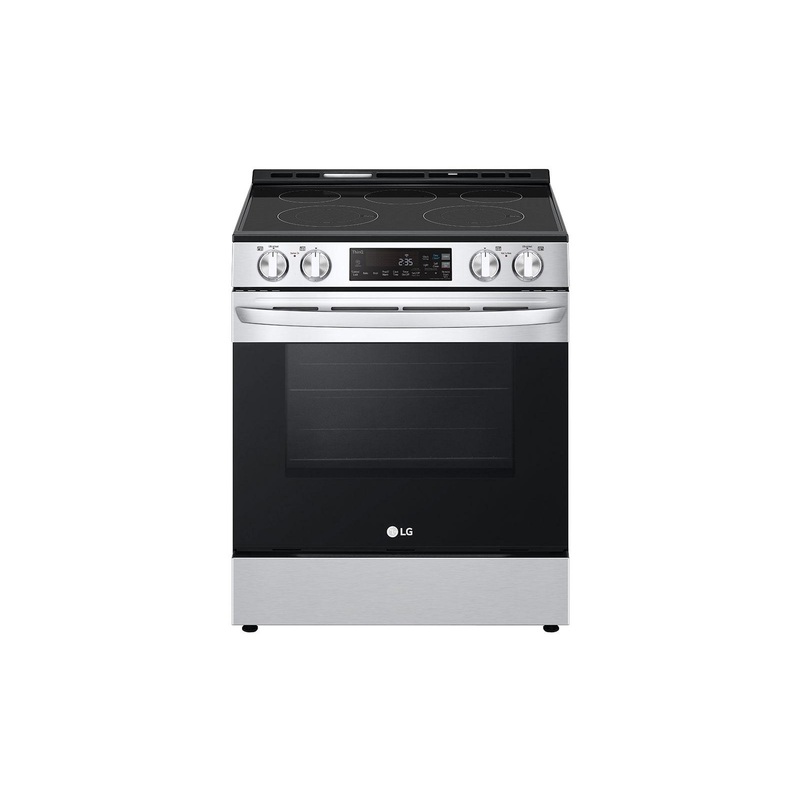 Lg LSEL6331F 6.3 cu ft. Smart Wi-Fi Enabled Electric Slide-in Range with EasyClean