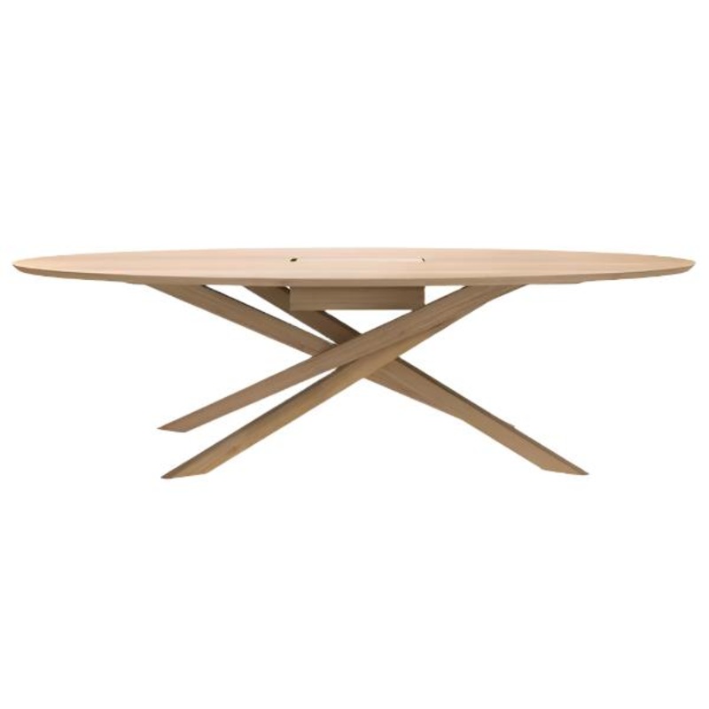 Oak Mikado Meeting Table