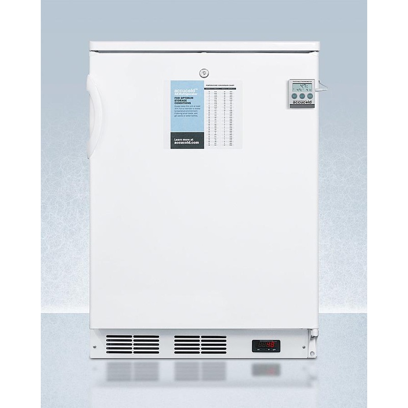 Summit FF6LWBI7PLUS2 24″ Wide Built-In All-Refrigerator, Ada Compliant