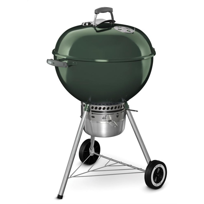 Weber 14407001 Original Kettle Premium Charcoal Grill 22″ – Green