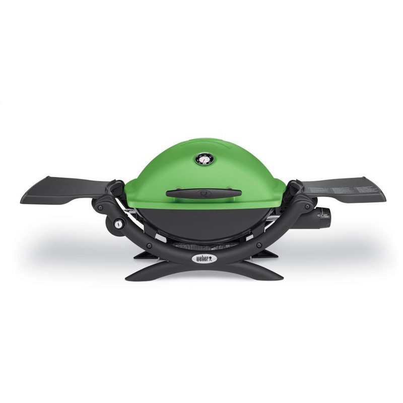 51070001 Weber Q 1200 Gas Grill (Liquid Propane) – Green